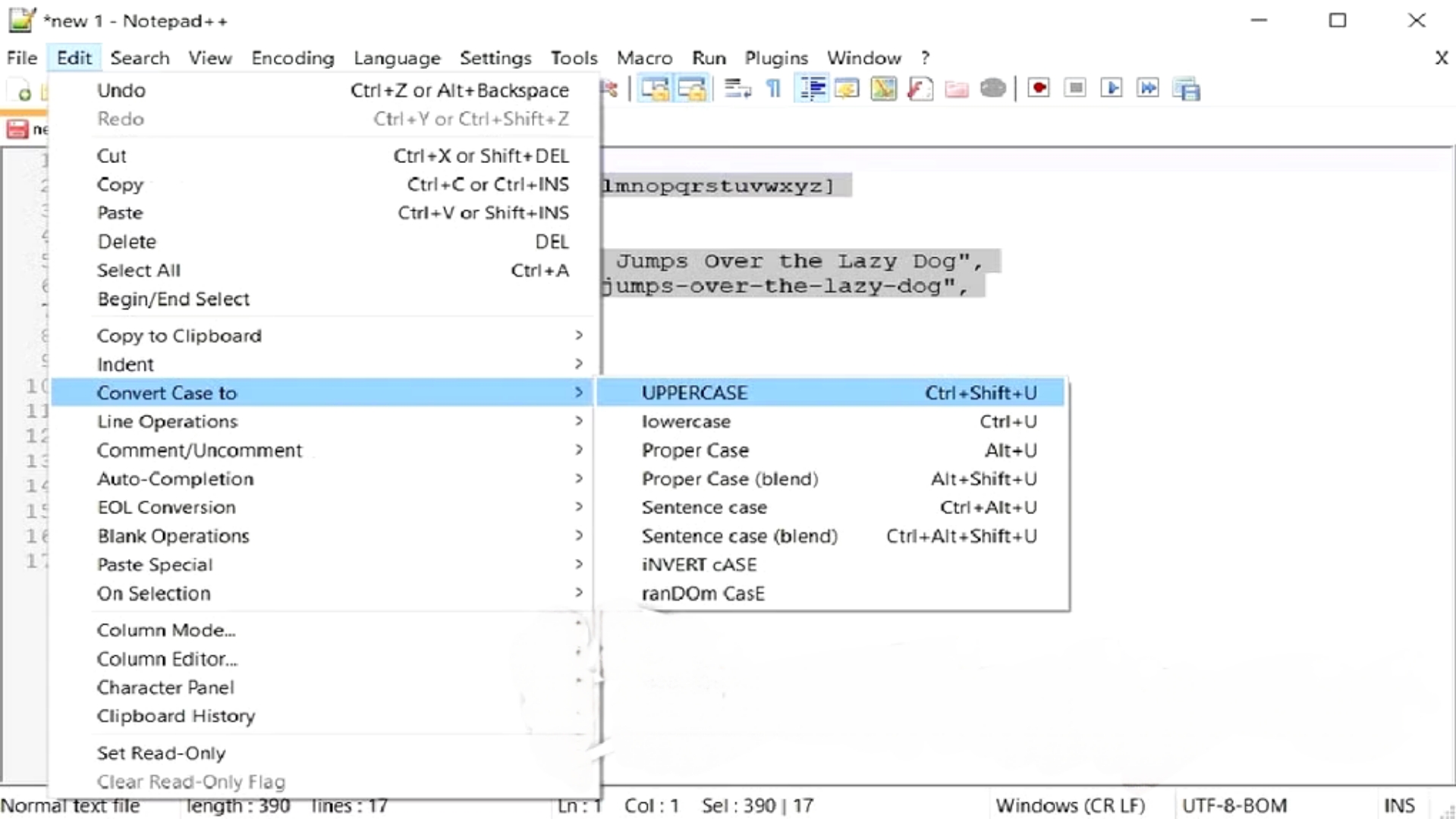 Notepad++ Advanced Features